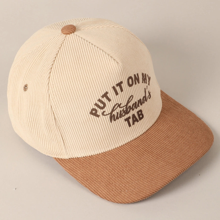 Husband's Tab Hat