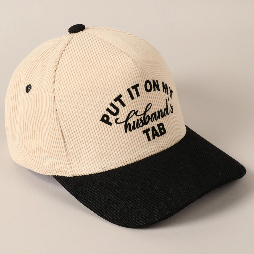 Husband's Tab Hat