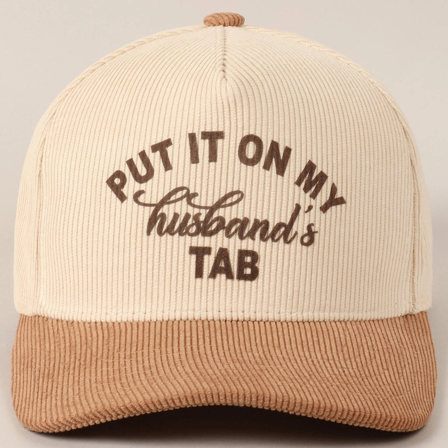 Husband's Tab Hat